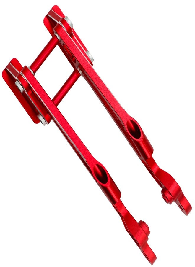 POLANTA Aluminum Rear Wing Mount for Arrma 1/8 Kraton Notorious Outcast Talion Typhon 6S BLX Upgrade, Replaces AR320347(Red) - Image 3